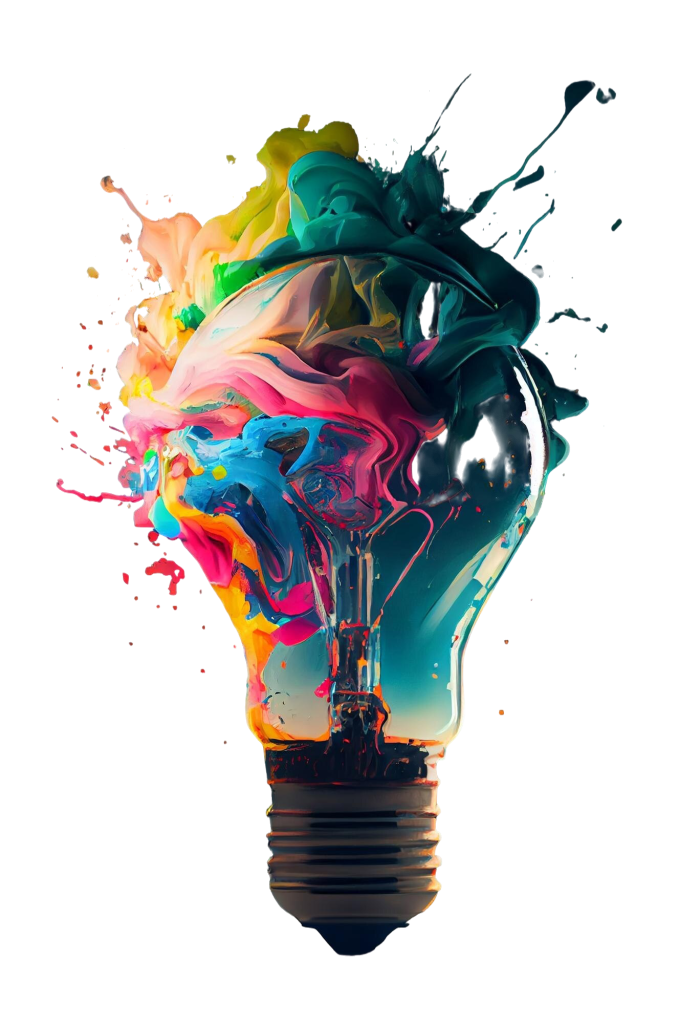 creative-light-bulb-abstract-glowing-blue-background-generative-ai
